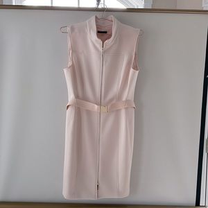 Tommy Hilfiger Pale Pink Scuba dress.  Size 16.